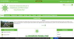 Desktop Screenshot of consorziopiombafino.com
